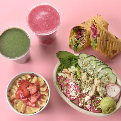 $2 Off any Wrap, Grain Bowl or Salad. $1 Off any Smoothie or Açai Bowl. icon